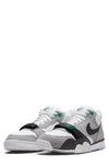 Nike Air Trainer 1 Leather Mid-top Trainers In White/black-med Grey
