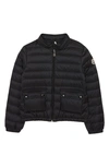 Moncler Kids' Lans Down Puffer Jacket In Black