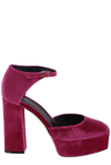 GIUSEPPE ZANOTTI GIUSEPPE ZANOTTI BEBE LEO VELVET PUMPS