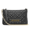 LOVE MOSCHINO LOVE MOSCHINO LOGO LETTERING QUILTED CLUTCH