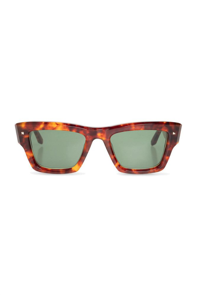 Valentino Eyewear Square Frame Sunglasses In Multi