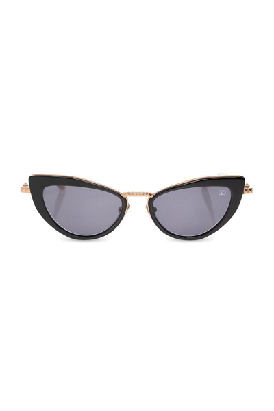 Valentino Garavani Valentino Eyewear Cat In Gold