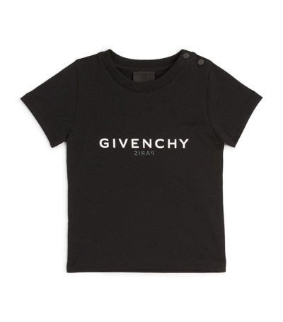 Givenchy Babies' Kids Logo T-shirt (24-36 Months) In Black