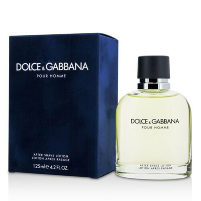 Dolce & Gabbana Mens Pour Homme Aftershave Lotion 4.2 oz Fragrances 3423473034339 In N,a