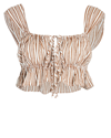 Ciao Lucia Cineta Top In Brown