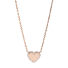 FOSSIL WOMEN'S ROSE GOLD-TONE PENDANT NECKLACE