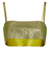 Nué Charlotte Green Top In Green