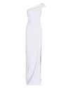 VICTOR GLEMAUD Victor Glemaud One-Shoulder Ruched Maxi Dress