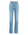 Re/done 90s High-rise Loose Straight-leg Jeans In Multi