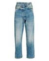 R13 Crossover Cropped Jeans In Multi
