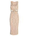 Simkhai Colleen Space Dye Dress In Multi