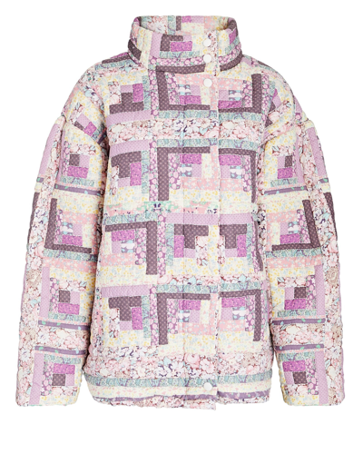 Sea Naya Printed Quilted Jacket - Women's - Polyester/cotton In Multi