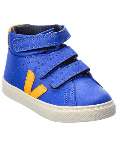 Veja Kids' Boys Blue Esplar Velcro Trainers