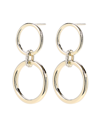 ELA RAE Ela Rae Double Ring Drop Earrings