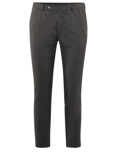 PT01 PT01 TROUSERS IN STRETCH WOOL BLEND