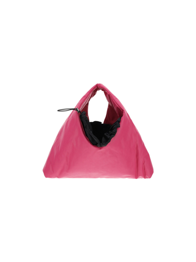 Kassl Editions Anchor Handbag In Bright Pink