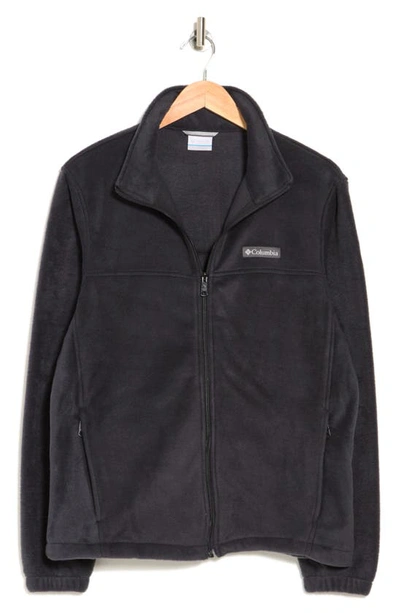 Columbia Mount Grant Fleece Full Zip Jacket In Black