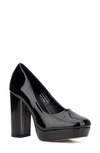 New York And Company Camila Platform Pump In Black