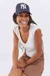 Urban Outfitters Mlb Rhinestone Trucker Hat In New York