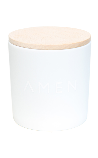 Amen Candles Chakra 05 Eucalyptus Scented Candle In Multi