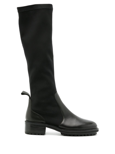 Sarah Chofakian Townhouse Long Boots In Black