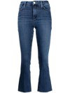 FRAME LE CROP MID-RISE CROPPED JEANS
