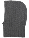 GOEN J CABLE-KNIT BALACLAVA