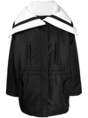 GOEN J SAILOR-COLLAR PADDED COAT