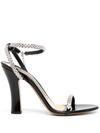 ALEXANDRE VAUTHIER CRYSTAL-EMBELLISHED 105MM SANDALS