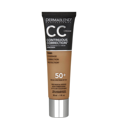 Dermablend Continuous Correction Cc Cream Spf 50 1 Fl. Oz. In 60n Tan 2