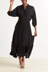 Z SUPPLY Tanya Maxi Dress in Black