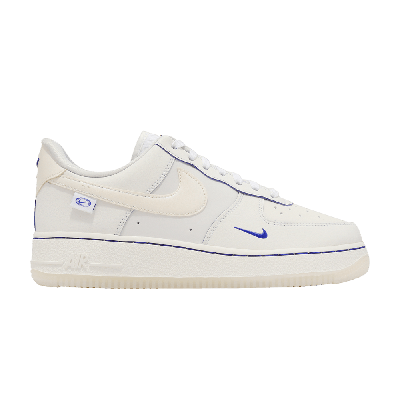Pre-owned Nike Wmns Air Force 1 '07 Lx 'worldwide Pack - Sail Game Royal' In White