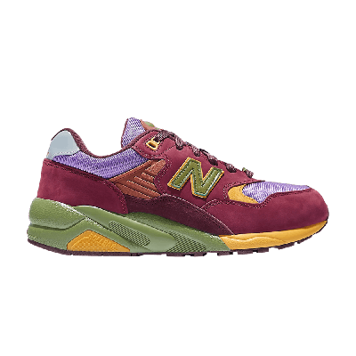 Pre-owned New Balance Stray Rats X 580 'tribute To 2007 - Burgundy' In Red