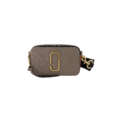 Pre-owned Marc Jacobs Snapshot Crossbody Bag 'cement/muticolor' In Multi-color