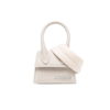 Jacquemus Le Chiquito Canvas Mini Bag In Neutrals
