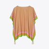 Tory Burch Printed Beach Tunic In Vauban Diamond