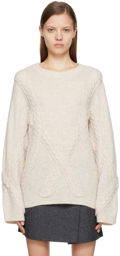 The Garment Beige Courcheval Sweater In Oatmeal 609