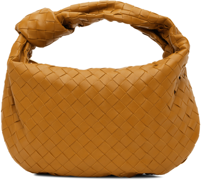 Bottega Veneta Orange Teen Jodie Bag In 7716 Cob Gold