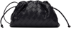 BOTTEGA VENETA NAVY MINI INTRECCIATO CLUTCH