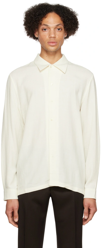 Séfr White Rampoua Shirt In Off White