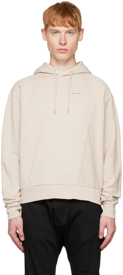 Heliot Emil Taupe Phylum Hoodie In Stone