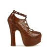 VIVIENNE WESTWOOD GHILLIE 150 LEATHER PLATFORM PUMPS