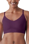 True & Co. True Body Lift Triangle Bra In Currant