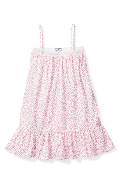 Petite Plume Girls' Sweethearts Lily Nightgown - Baby, Little Kid, Big Kid In Pink