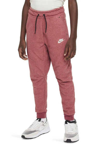 Nike Sportswear Tech Fleece Big Kids' (boys') Winterized Pants In Red