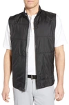 Cutter & Buck Stealth Quilted Vest In Black