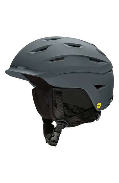 Smith Level Snow Helmet With Mips In Matte Slate