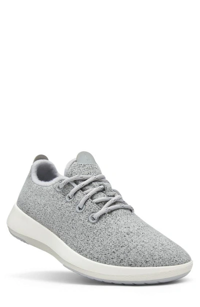 Allbirds Mizzle Wool Runner Water Repellent Sneaker In Light Grey