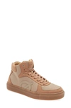 Loci Eleven Mid Sneaker In Sand/gum