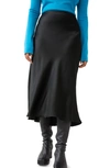 & Other Stories A-line Midi Skirt In Black